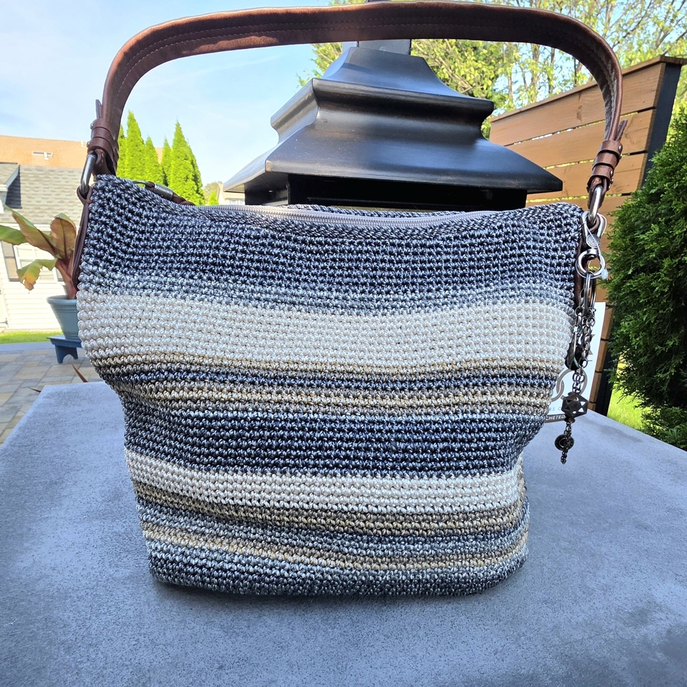 The Sak Multicolor Crocheted Shoulder Bag